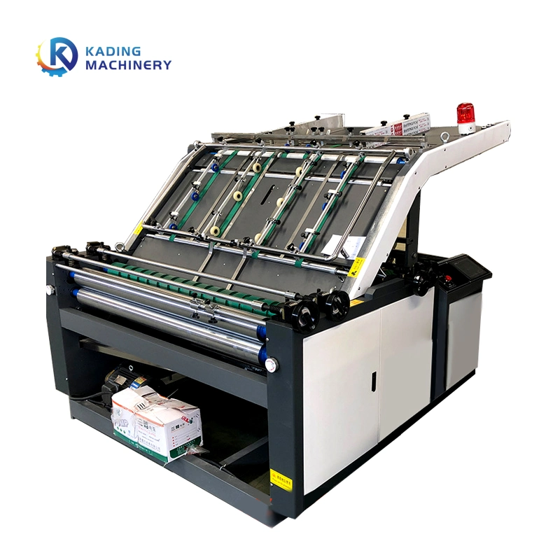 High Quality Corrugated Cardboard and Carton Packing Machine with Low Platform Semi-Automatic Flute Laminator