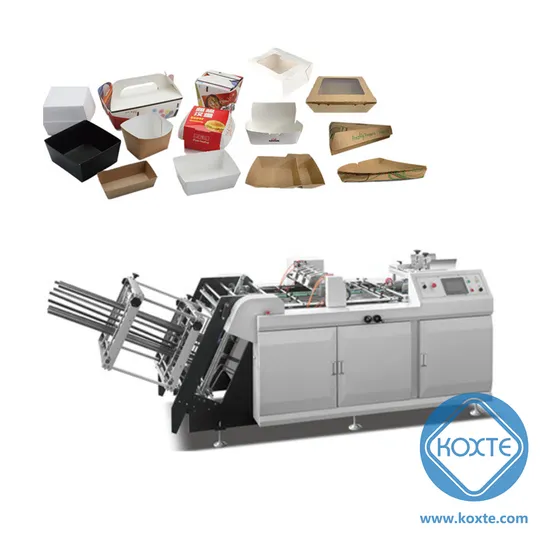 Papierschachtel für Hamburger/Burger/Mittagessen, Kfc, Fast Food/Pizzaschachtel von Macdonald′s, Maschine zur Herstellung/Formung von Papierschalen, Beuteln, Tellern, Aufrichtmaschine für Papierkartons